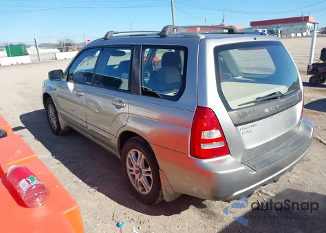 2005 Subaru Forester 2.5Xt from USA, damaged, VIN JF1SG69695H704095